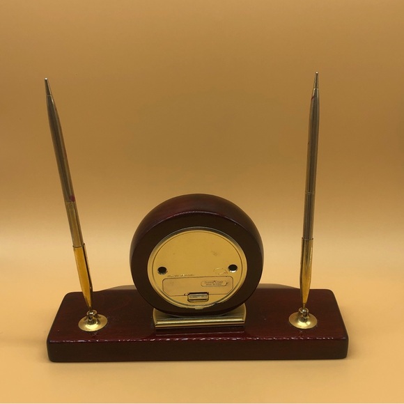 Cherry clock/Pen Stand - Picture 2 of 2